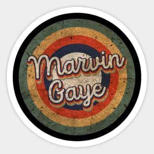 Marvin Name Personalized Gaye Vintage Retro 60s 70s Birthday Gift Sticker